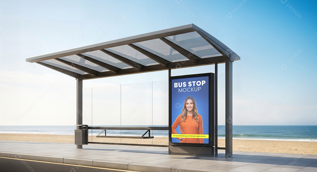 Mockup Anúncio Publicitário PSD Editável