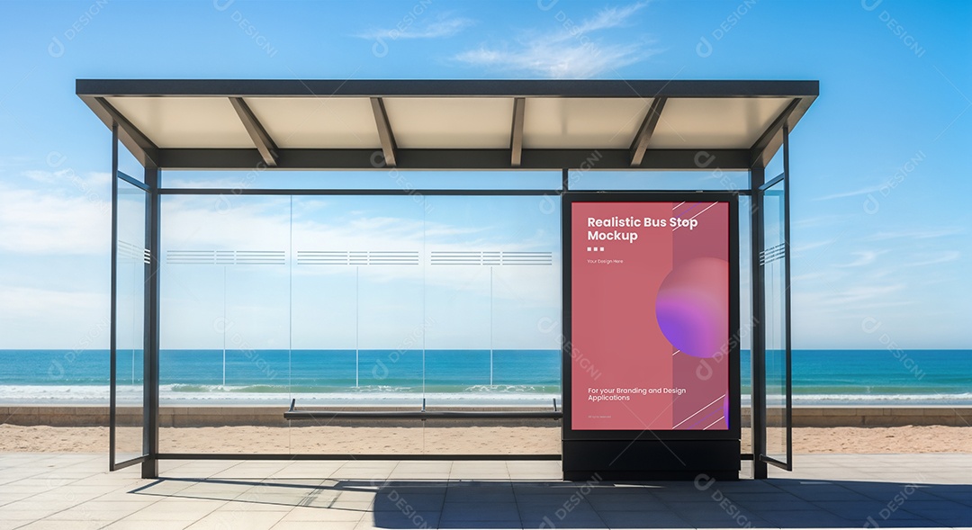 Mockup Anúncio Publicitário PSD Editável