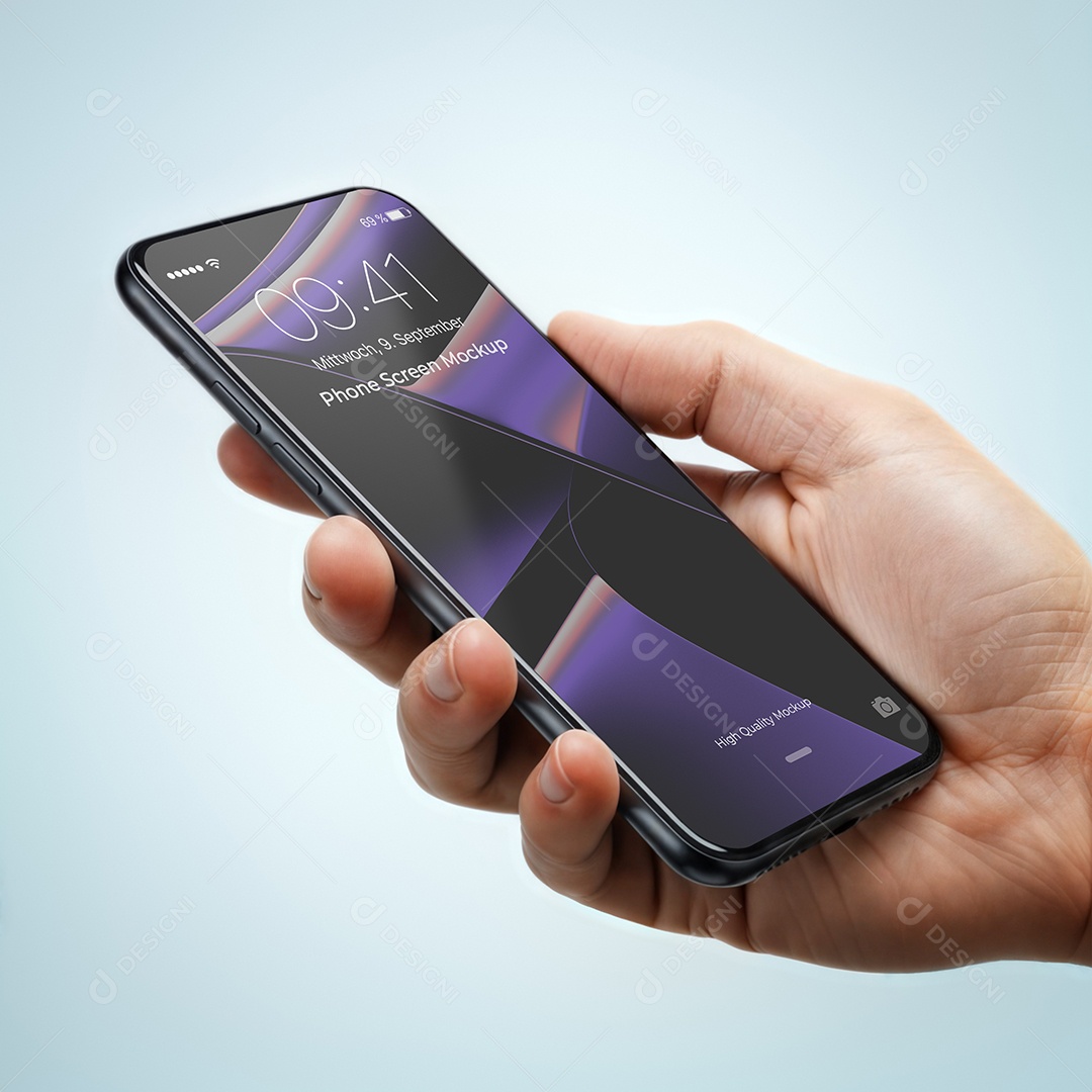 Mockup de Celular PSD Editável