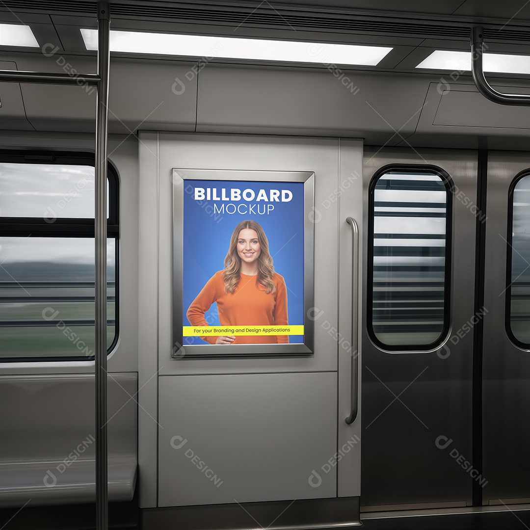 Mockup Anúncio Publicitário PSD Editável