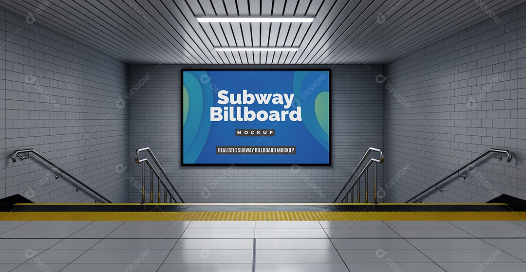 Mockup Anúncio Publicitário PSD Editável