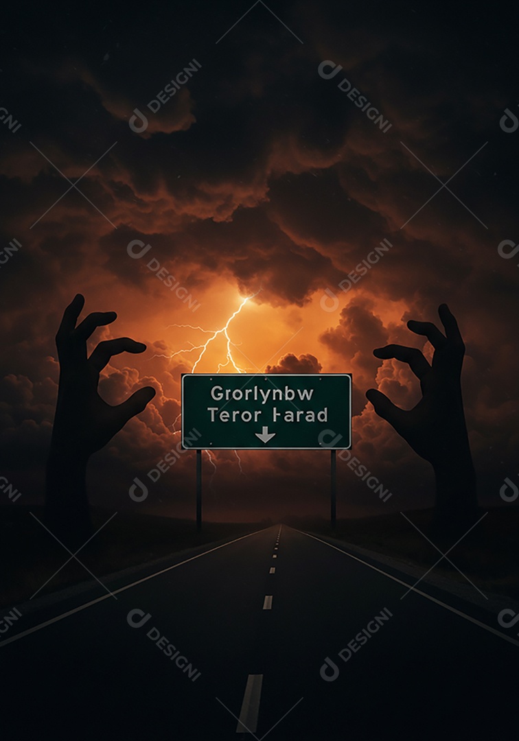 Lindo fundo de cenário de halloween