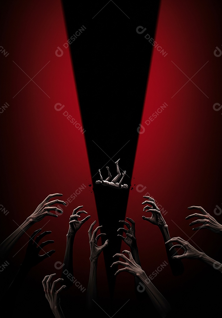 Lindo fundo de cenário de halloween