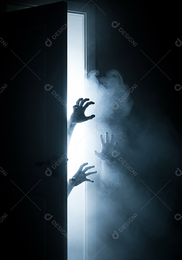 Lindo fundo de cenário de halloween