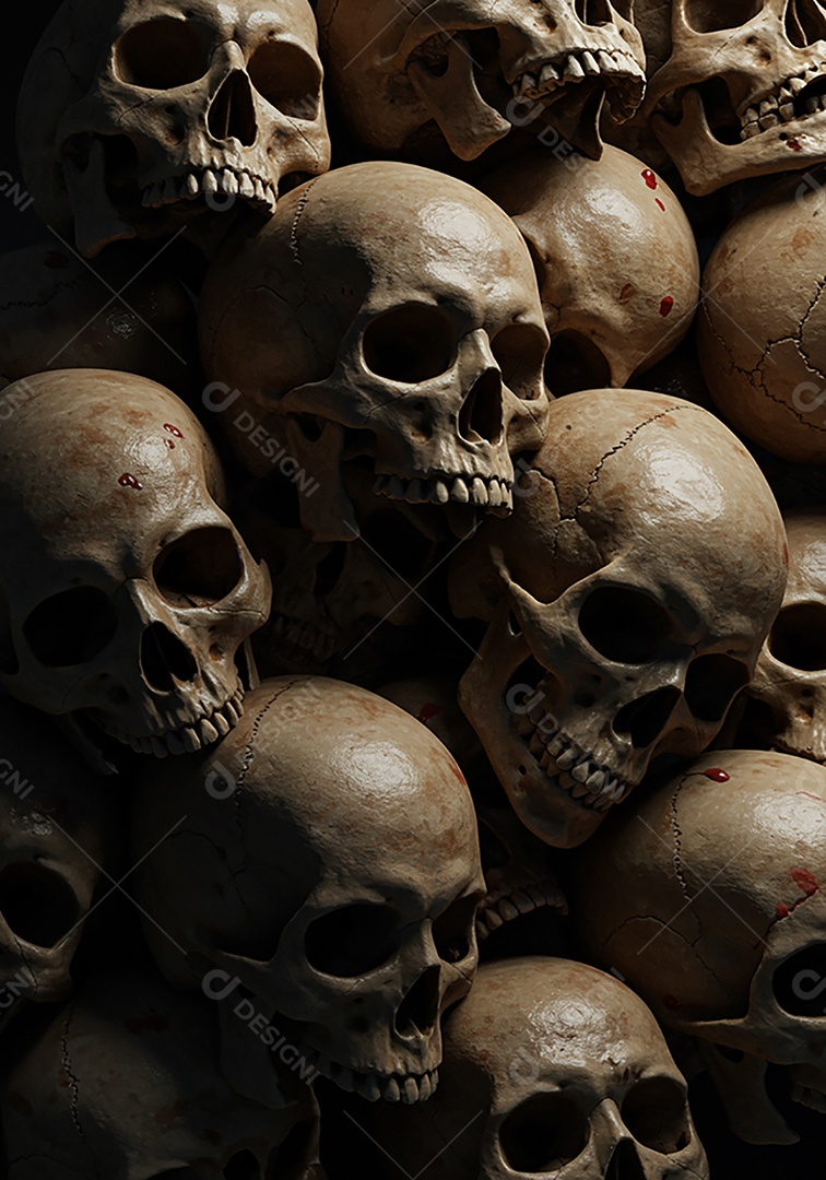 Lindo fundo de cenário de halloween