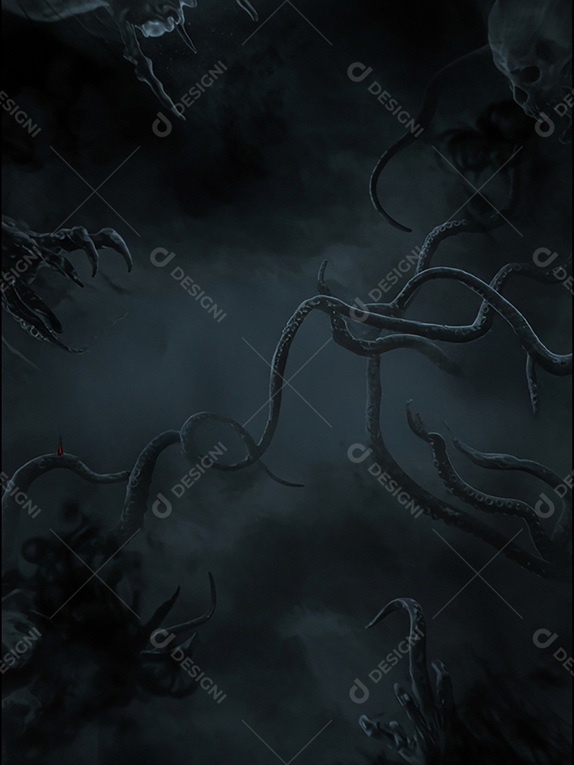 Lindo fundo de cenário de halloween