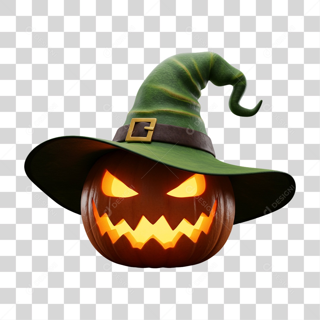 Abóbora Decoração de Halloween PNG Transparente