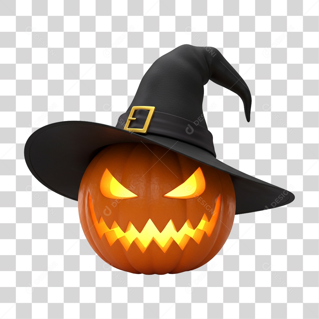 Abóbora Decoração de Halloween PNG Transparente