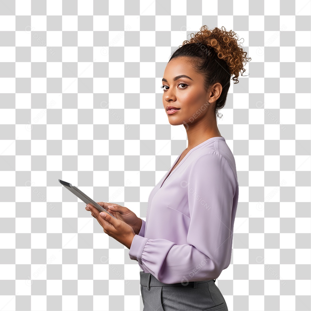 Profissional Mulher Empresária PNG Transparente