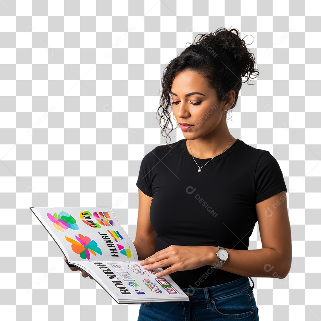 Profissional Mulher Professora PNG Transparente