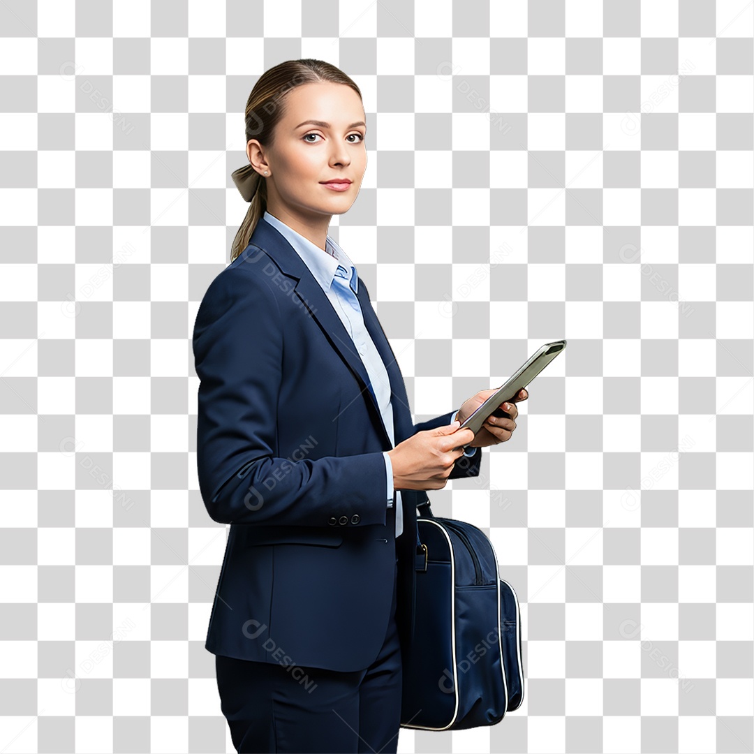 Profissional Mulher Empresária PNG Transparente