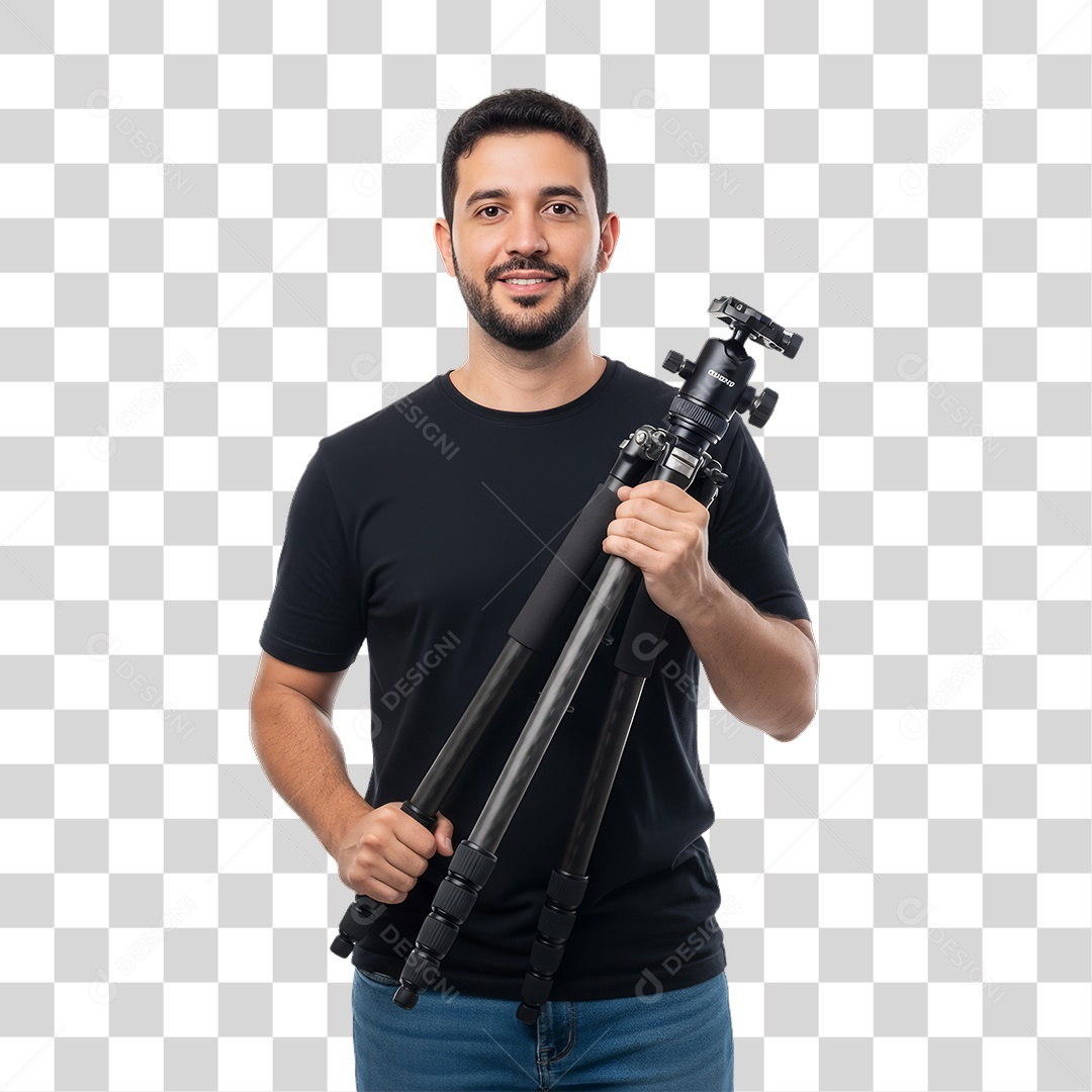 Profissional Homem Fotógrafo PNG Transparente