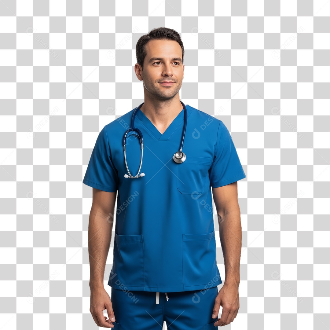 Profissional Homem Médico PNG Transparente
