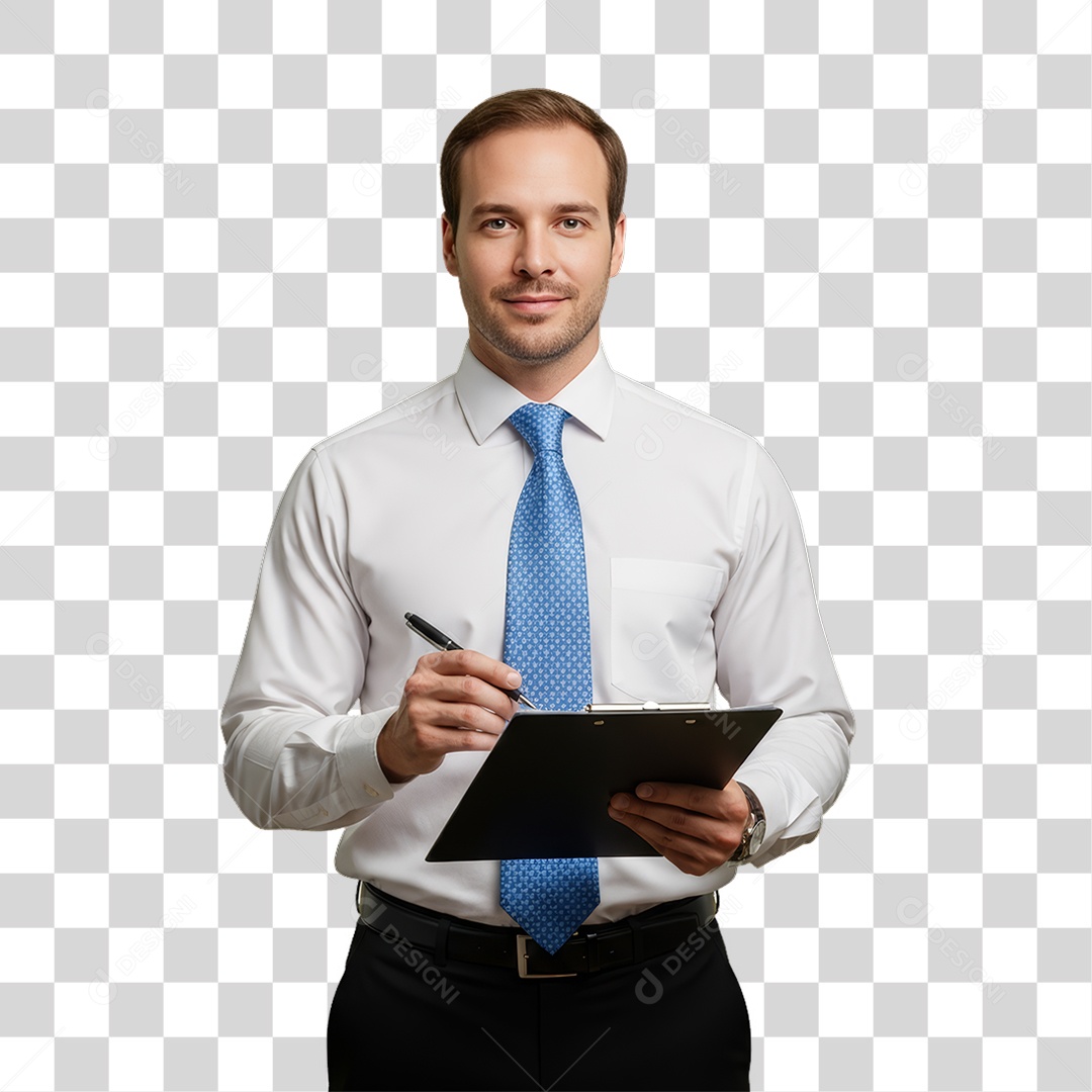 Profissional Homem Empresário PNG Transparente