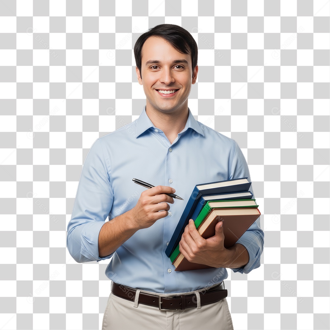 Profissional Homem Professor PNG Transparente
