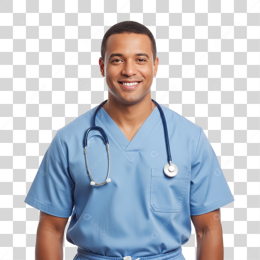Profissional Homem Médico PNG Transparente