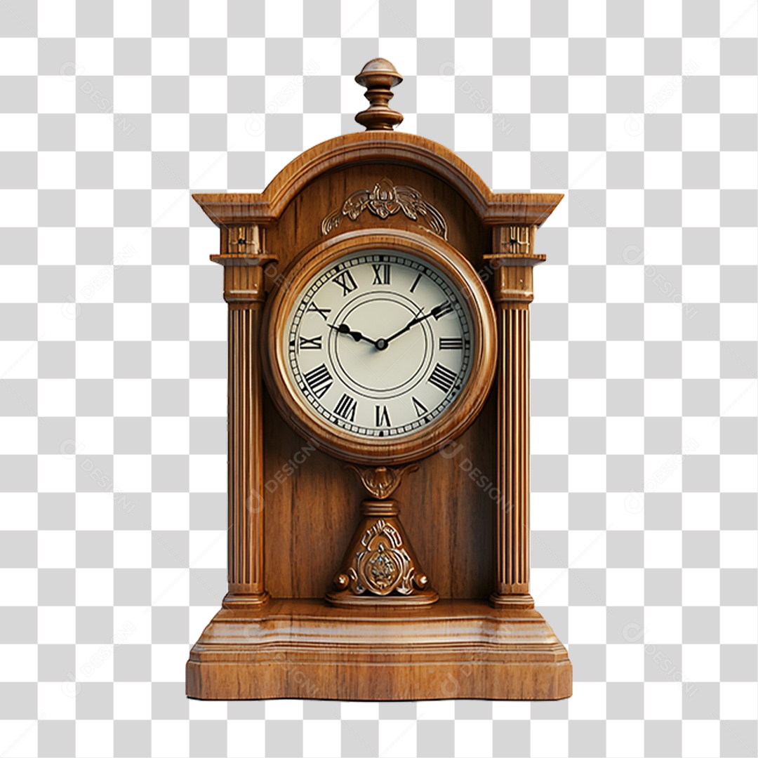 Relógio de Coluna PNG Transparente