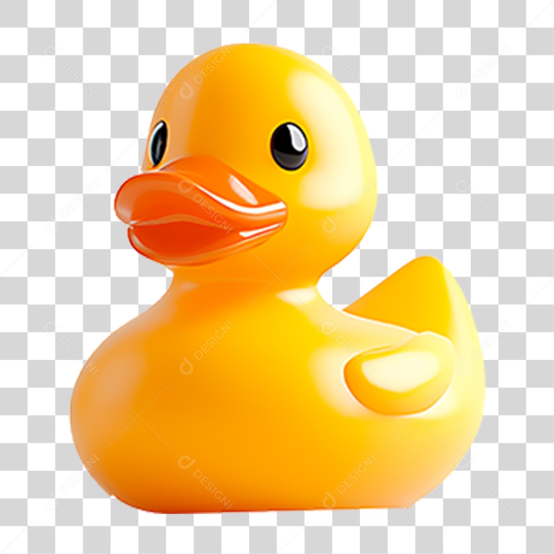 Pato de Borracha PNG Transparente
