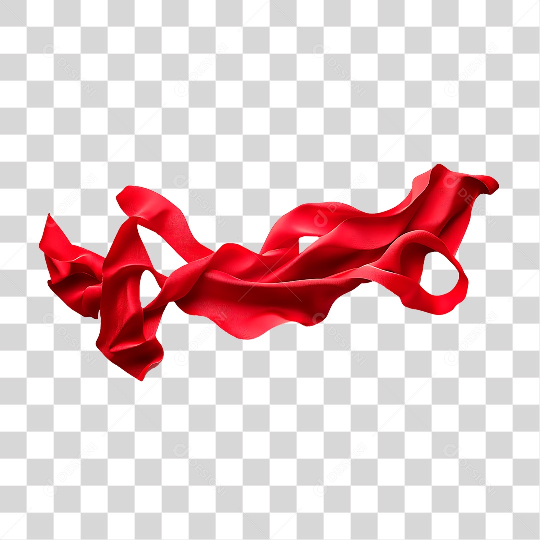 Fita Vermelha PNG Transparente