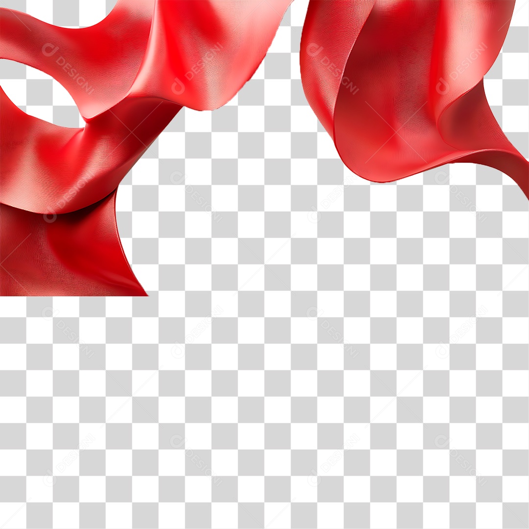 Fita Vermelha PNG Transparente