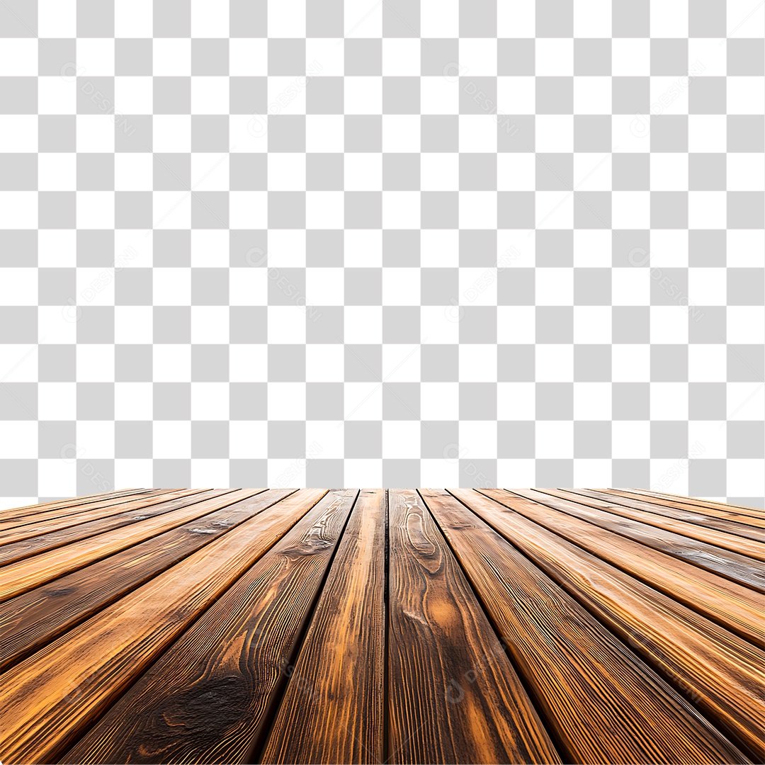 Mesa de Madeira PNG Transparente