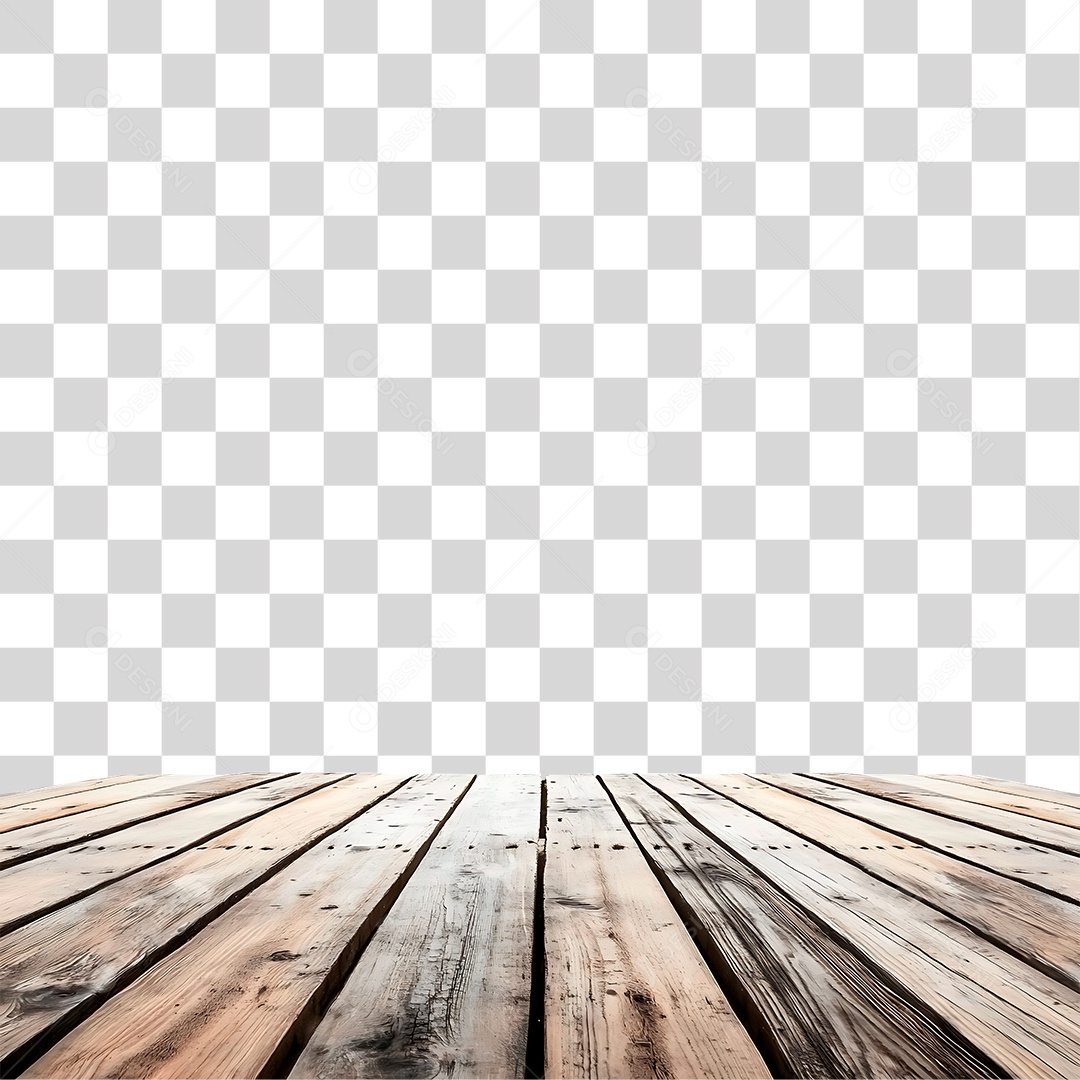 Mesa de Madeira PNG Transparente
