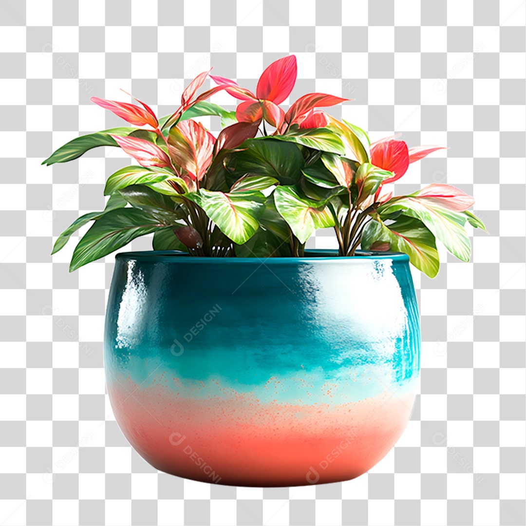 Vaso de Flores PNG Transparente