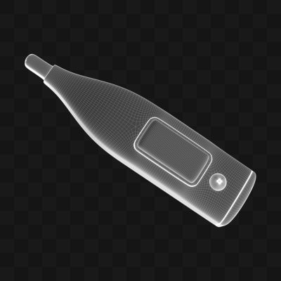 Termômetro Cartoon - Modelo 3D