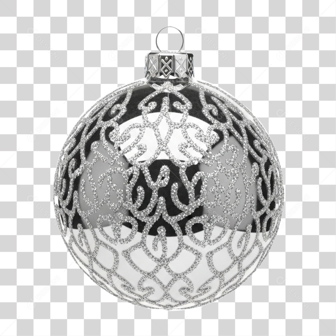 Bola de Natal PNG Transparente