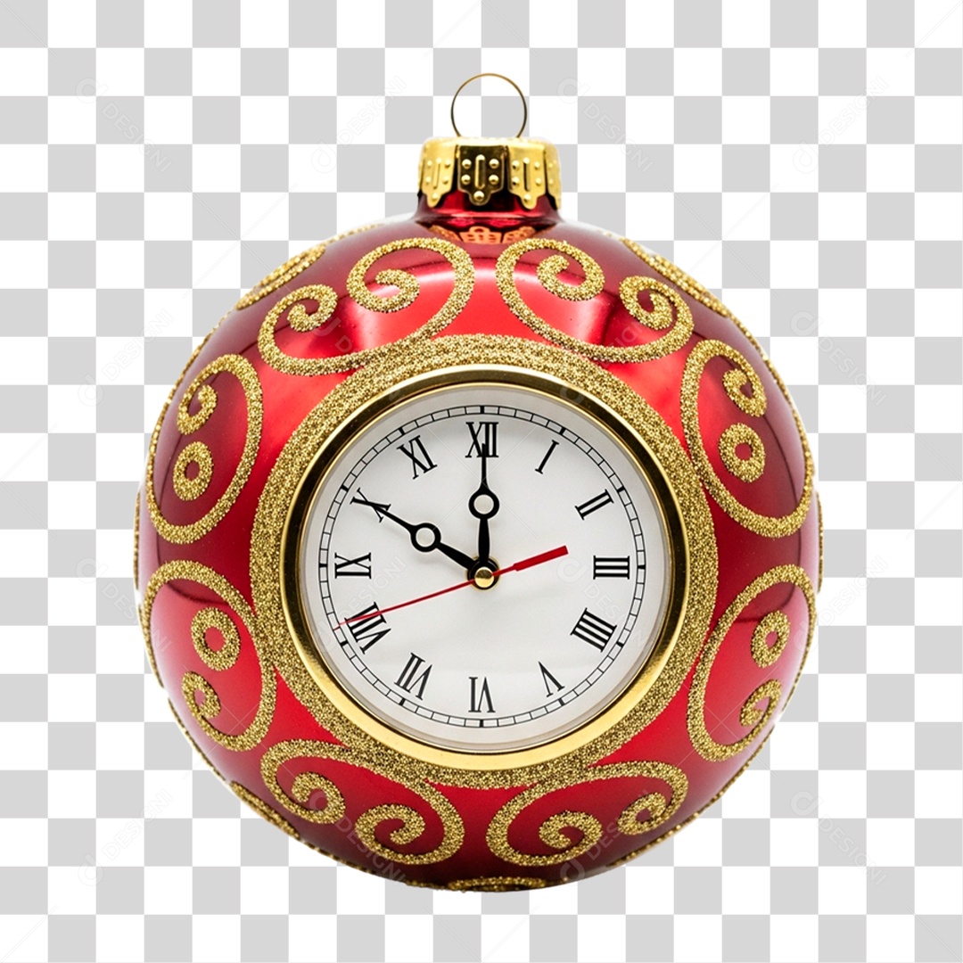 Bola de Natal PNG Transparente