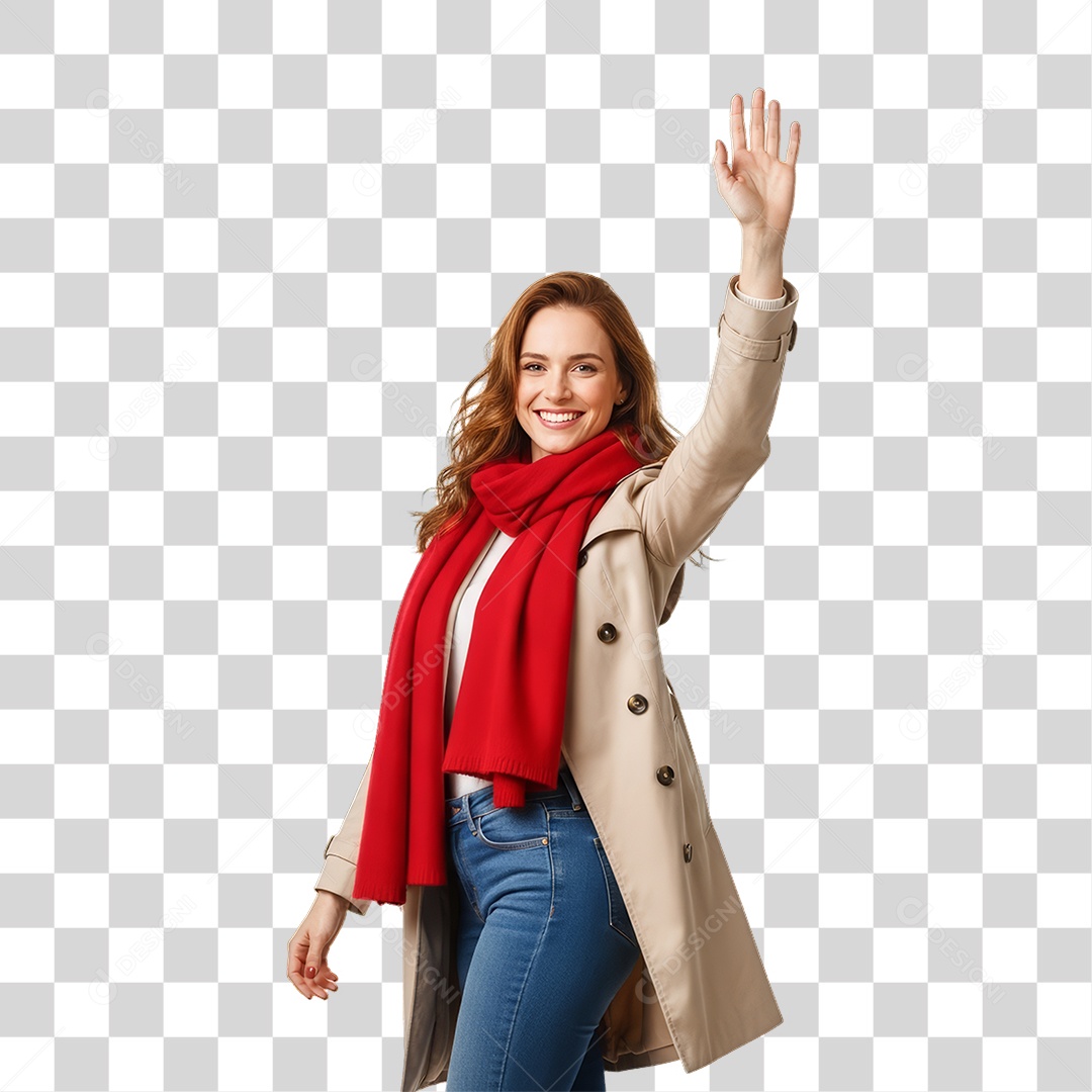 Mulher Modelo Fazendo Pose para Foto PNG Transparente