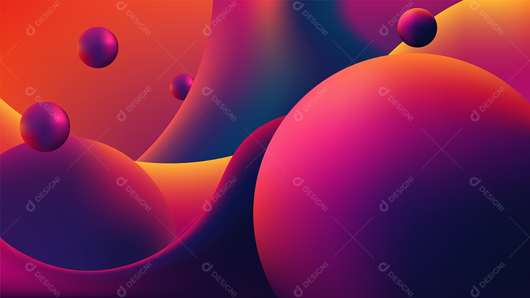 Background Abstrato Ilustração Vetor EPS