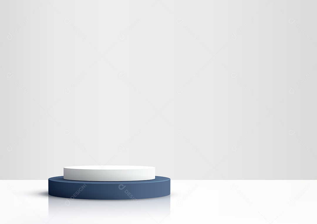 Modelo de Cenário de Pódio Vetor EPS Editável