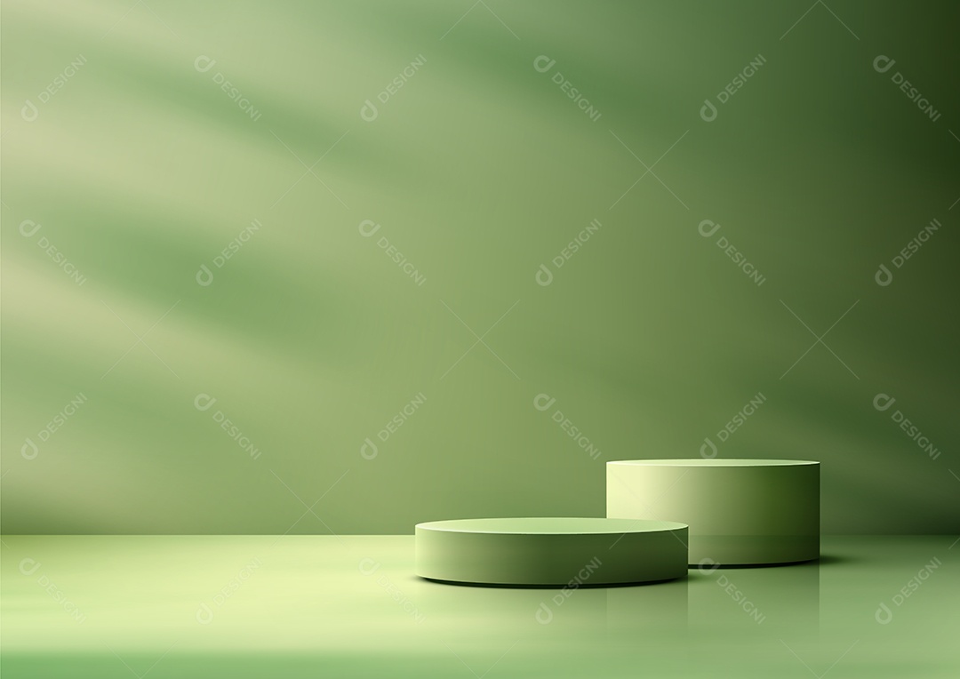 Modelo de Cenário de Pódio Vetor EPS Editável