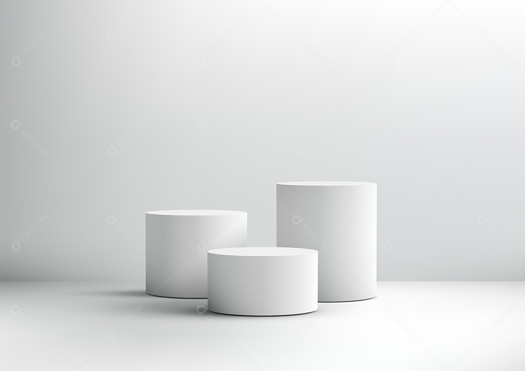 Modelo de Cenário de Pódio Vetor EPS Editável