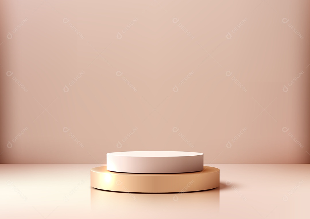 Modelo de Cenário de Pódio Vetor EPS Editável