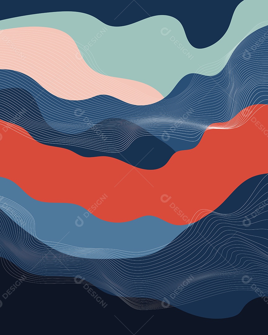 Background Abstrato Ilustração Vetor EPS