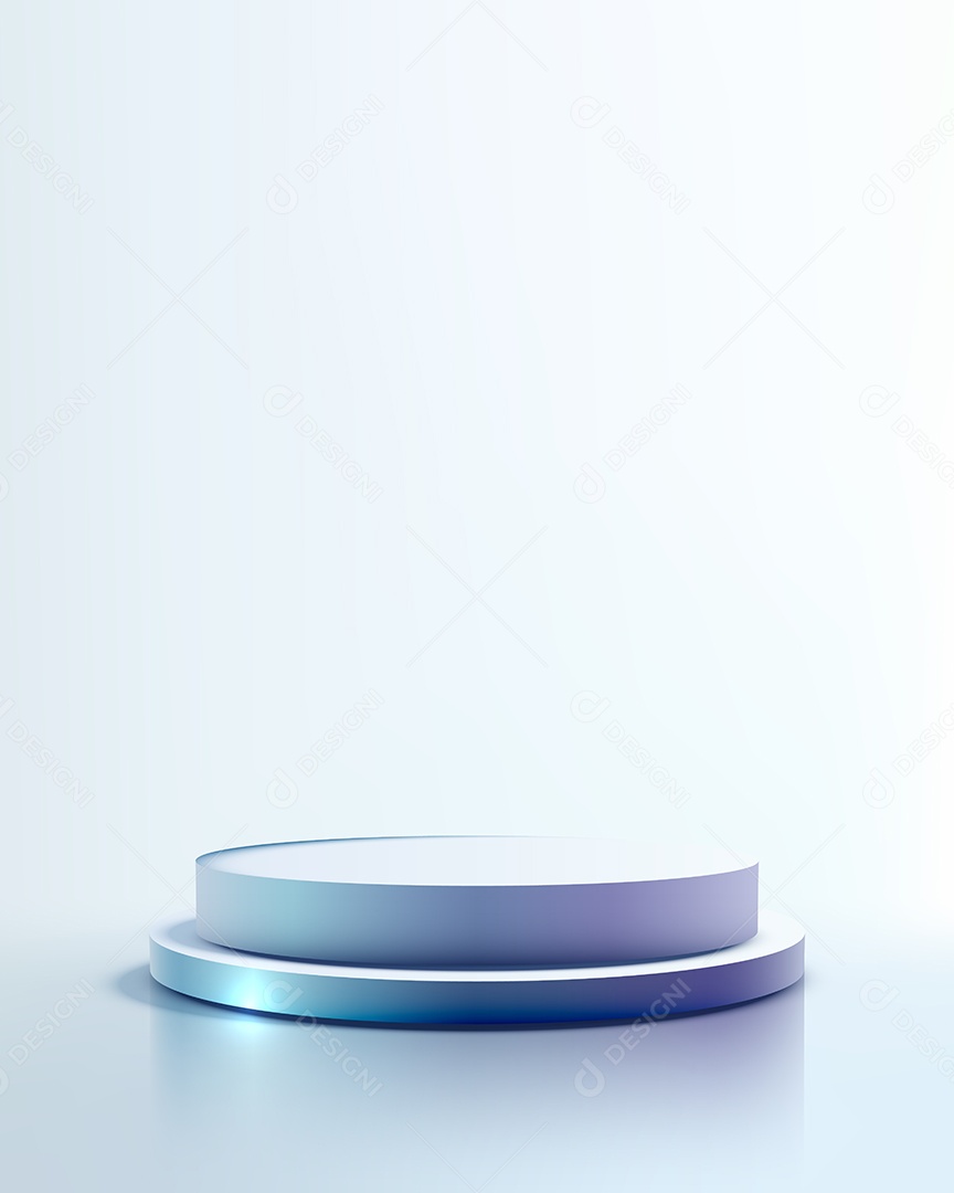 Modelo de Cenário de Pódio Ilustração Vetor EPS Editável