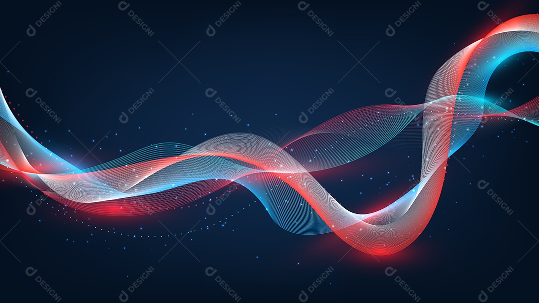 Background Abstrato Ilustração Vetor EPS