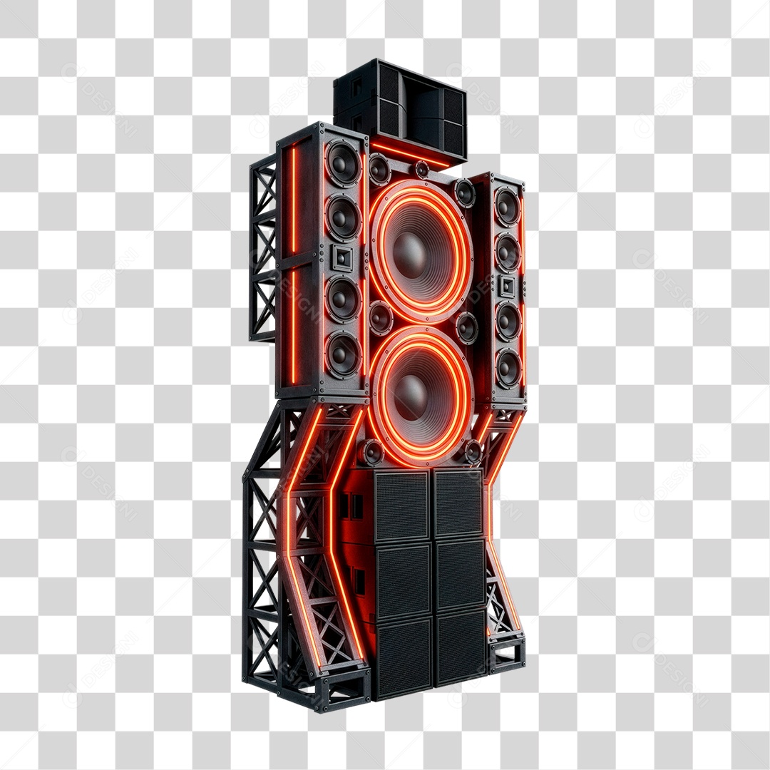Caixa de Som PNG Transparente