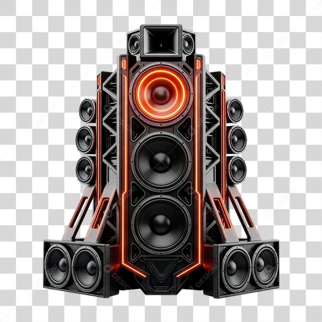 Caixa de Som PNG Transparente