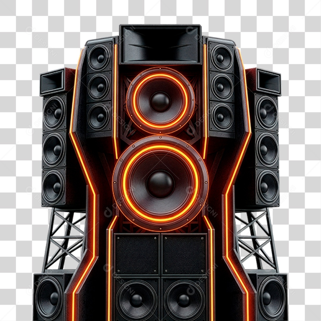 Caixa de Som PNG Transparente