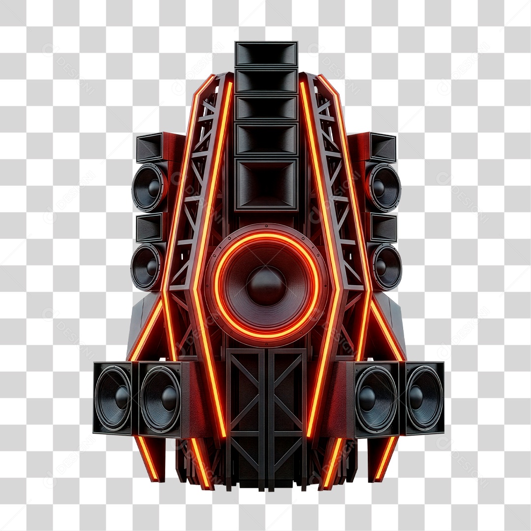 Caixa de Som PNG Transparente