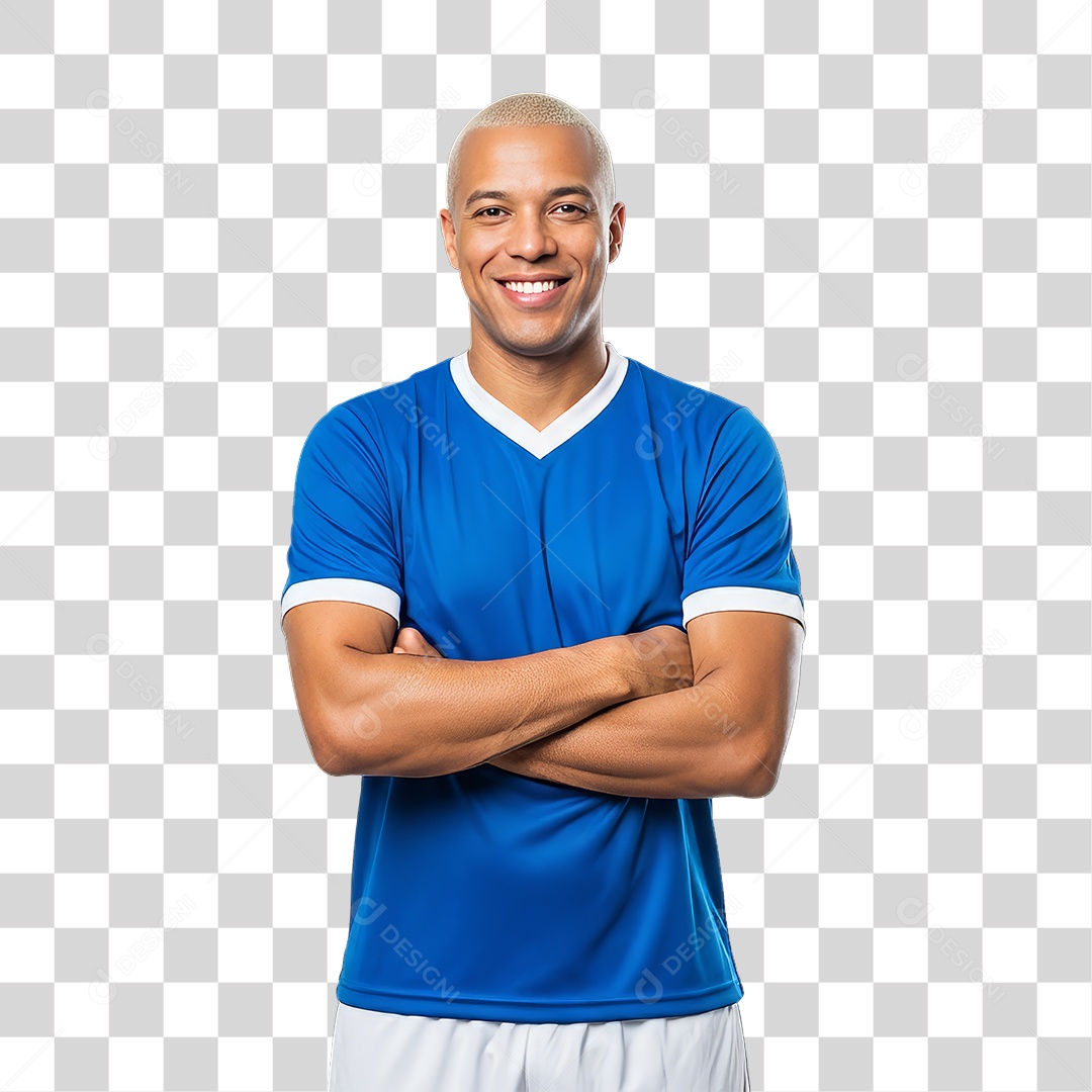 Jogador de Futebol PNG Transparente