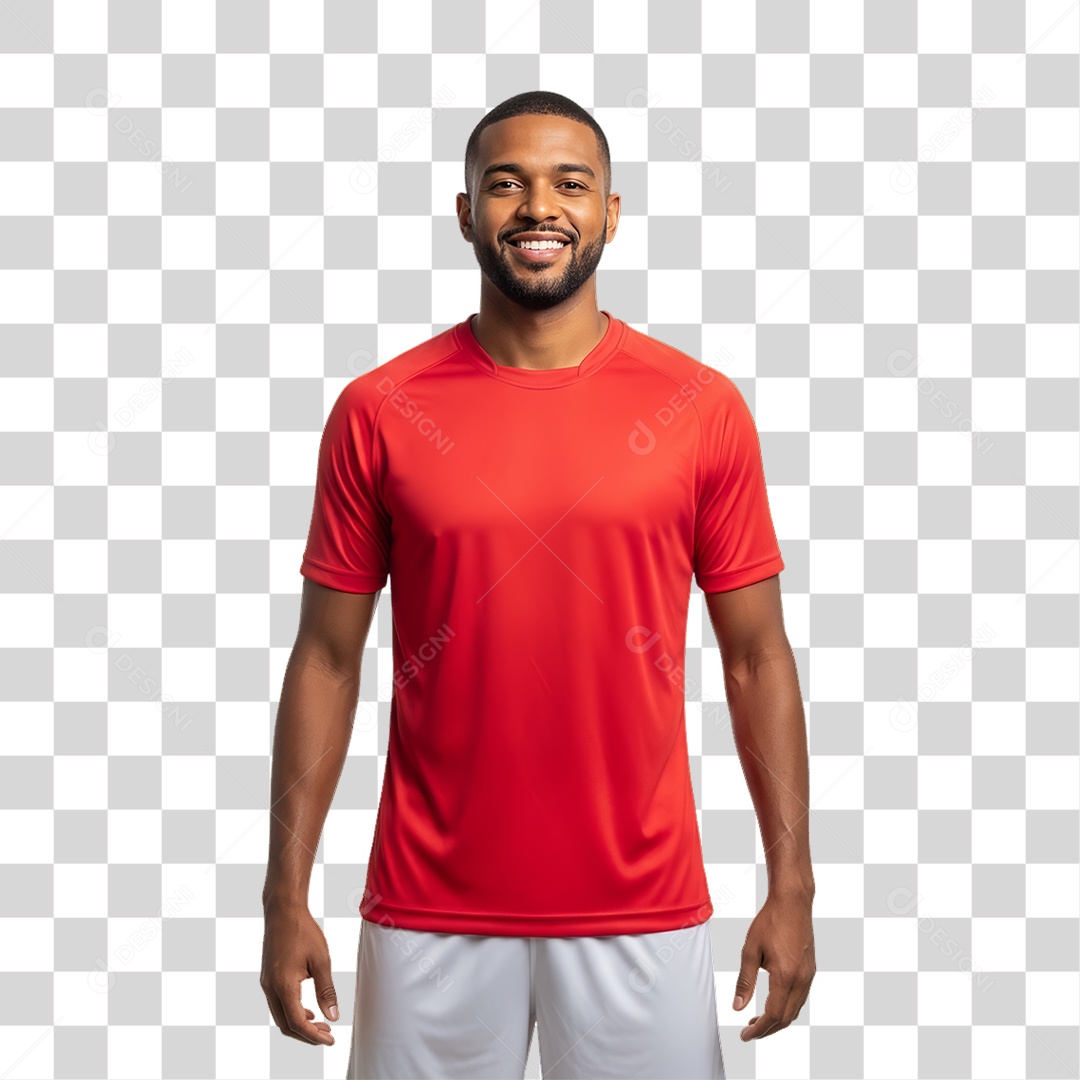 Jogador de Futebol PNG Transparente