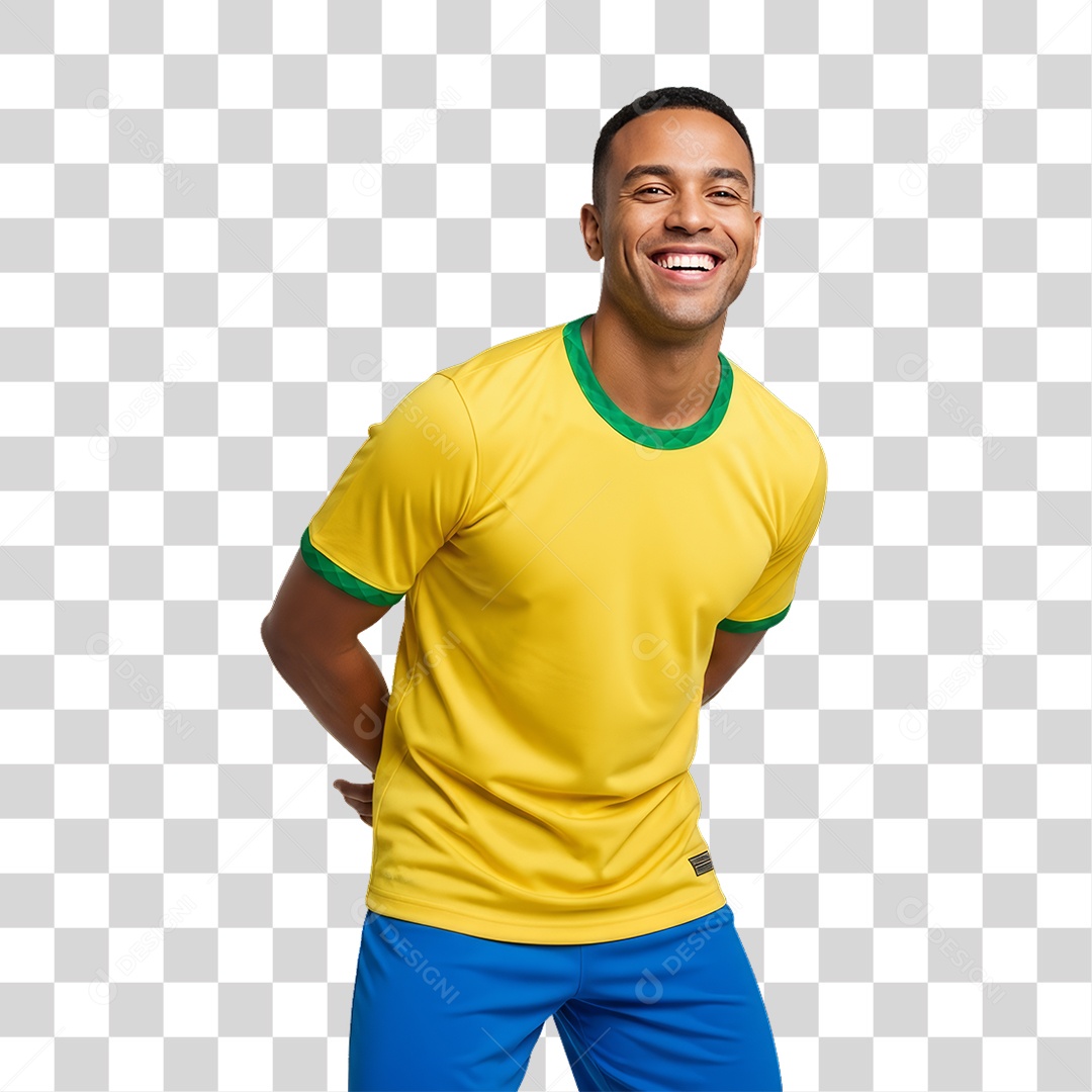 Jogador de Futebol PNG Transparente