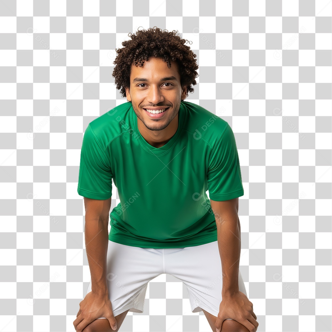 Jogador de Futebol PNG Transparente