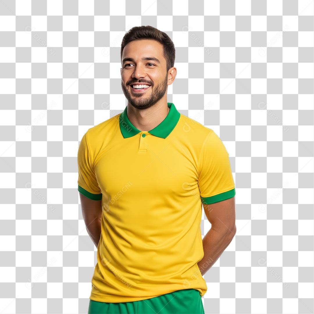 Jogador de Futebol PNG Transparente