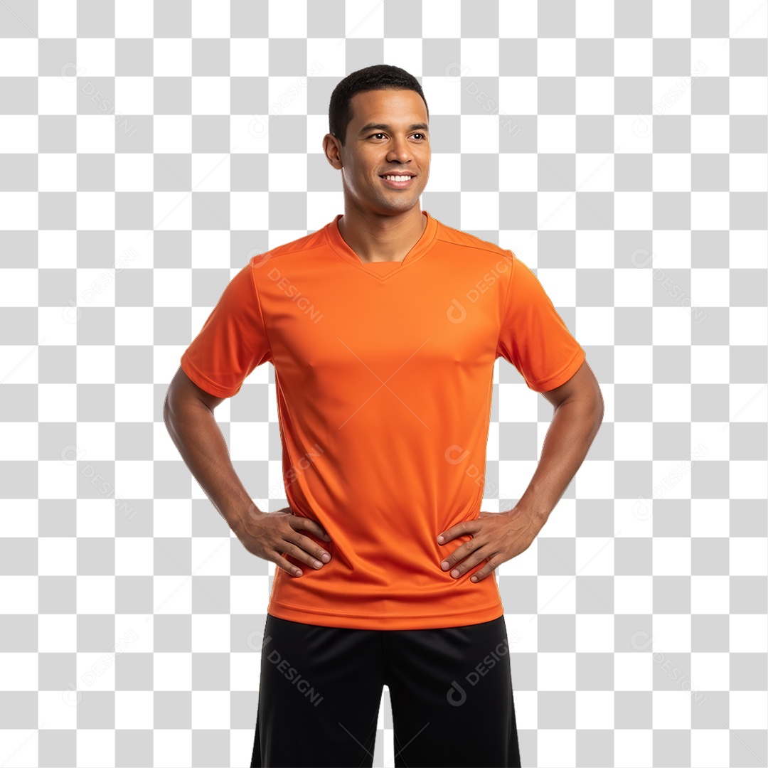 Jogador de Futebol PNG Transparente