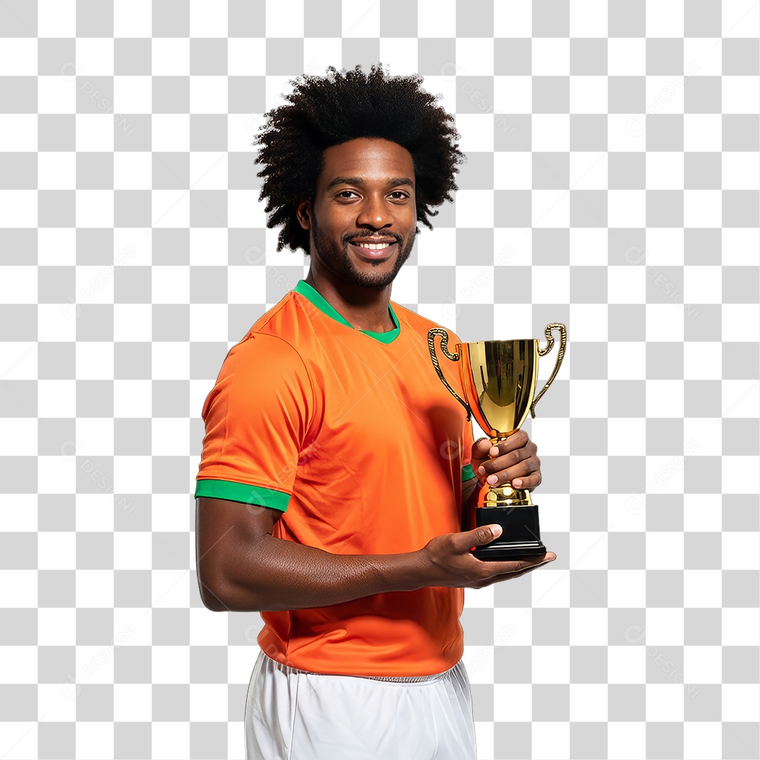 Jogador de Futebol PNG Transparente